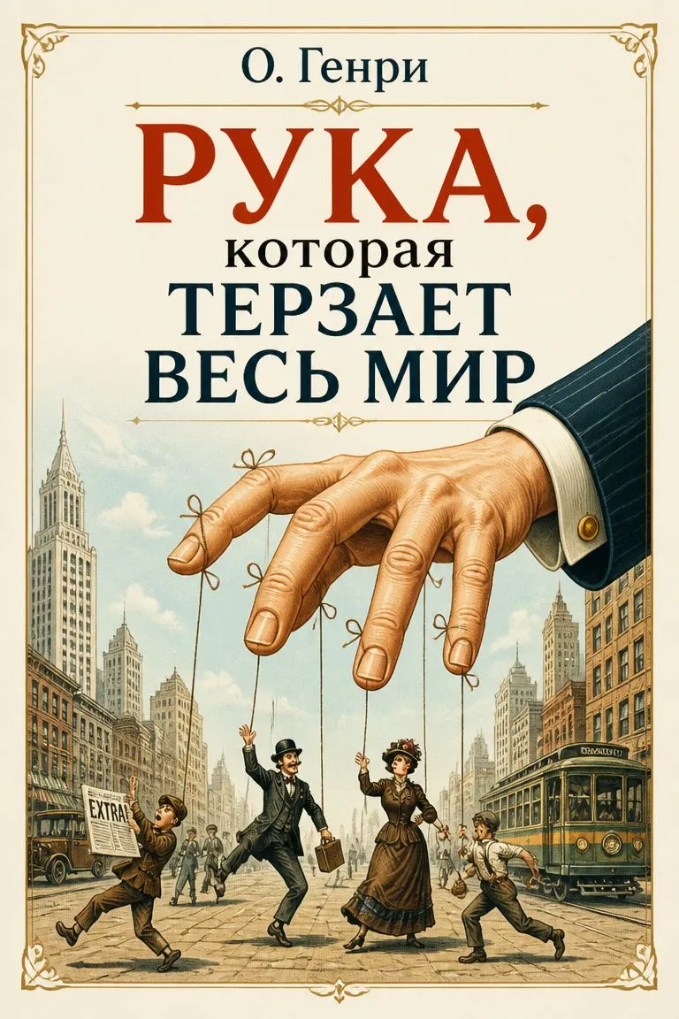 Рука, которая терзает весь мир — обложка книги