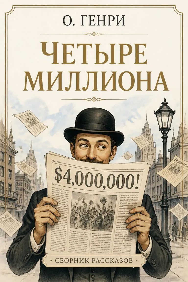 Четыре миллиона — обложка книги