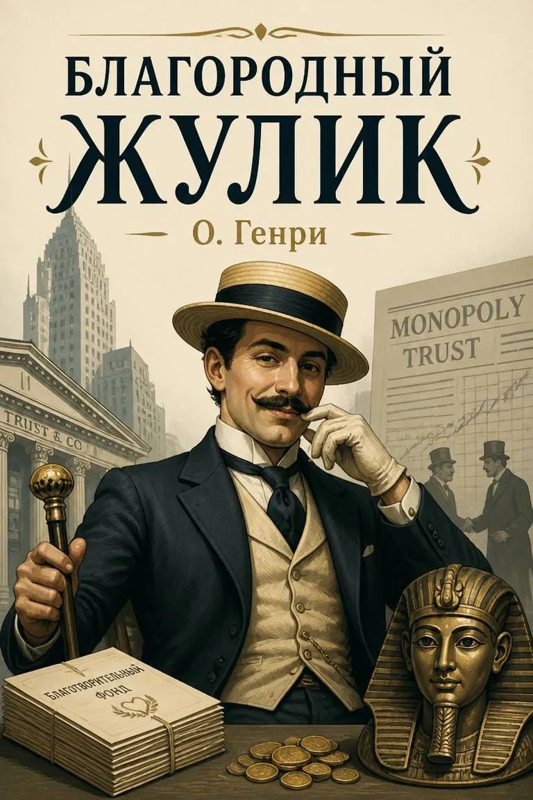 Благородный жулик — обложка книги