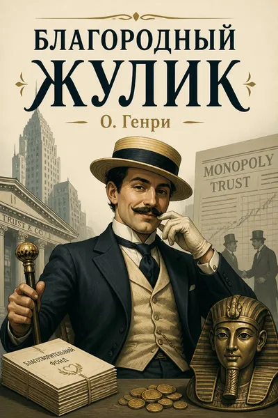 Благородный жулик — обложка книги