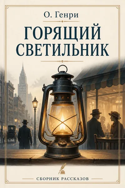 Горящий светильник — обложка книги