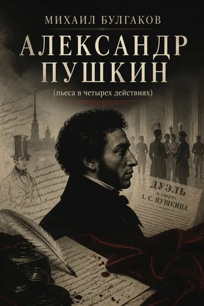 Александр Пушкин (пьеса в четырех действиях) — обложка книги