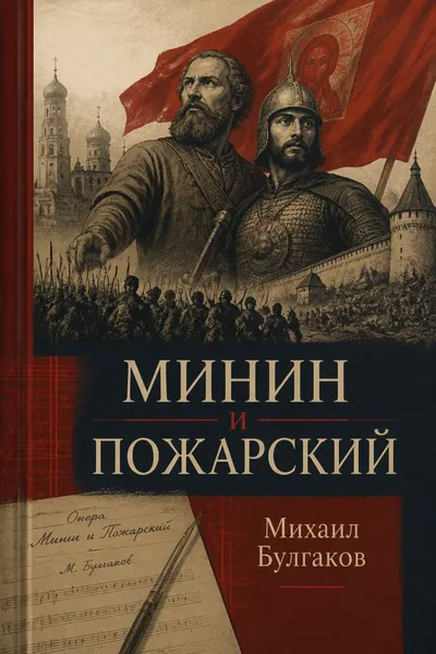 Минин и Пожарский — обложка книги