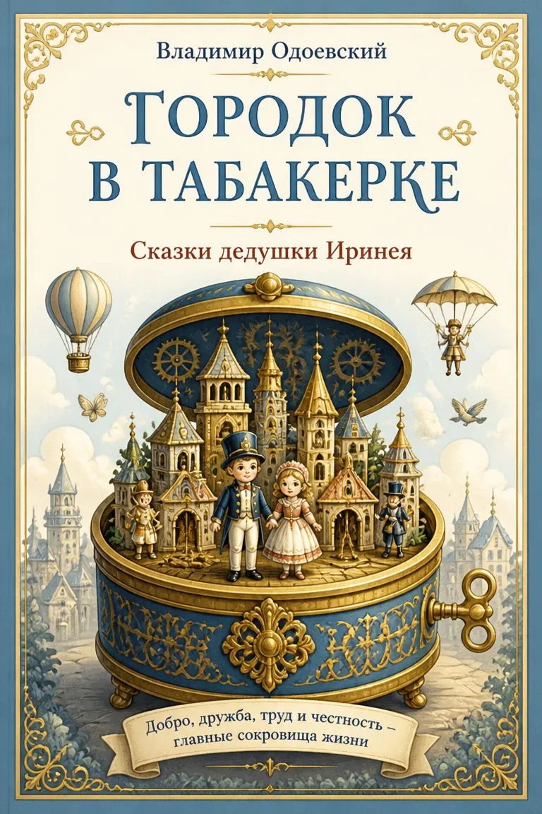 Городок в табакерке. Сказки дедушки Иринея — обложка книги