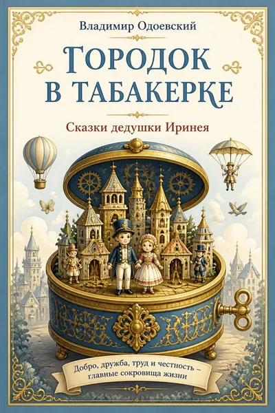Городок в табакерке. Сказки дедушки Иринея — обложка книги
