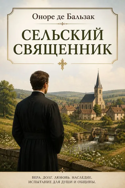 Сельский священник — обложка книги