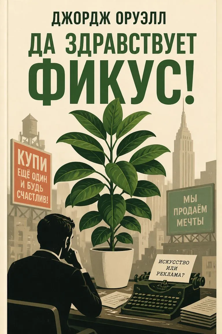 Да здравствует фикус! — обложка книги