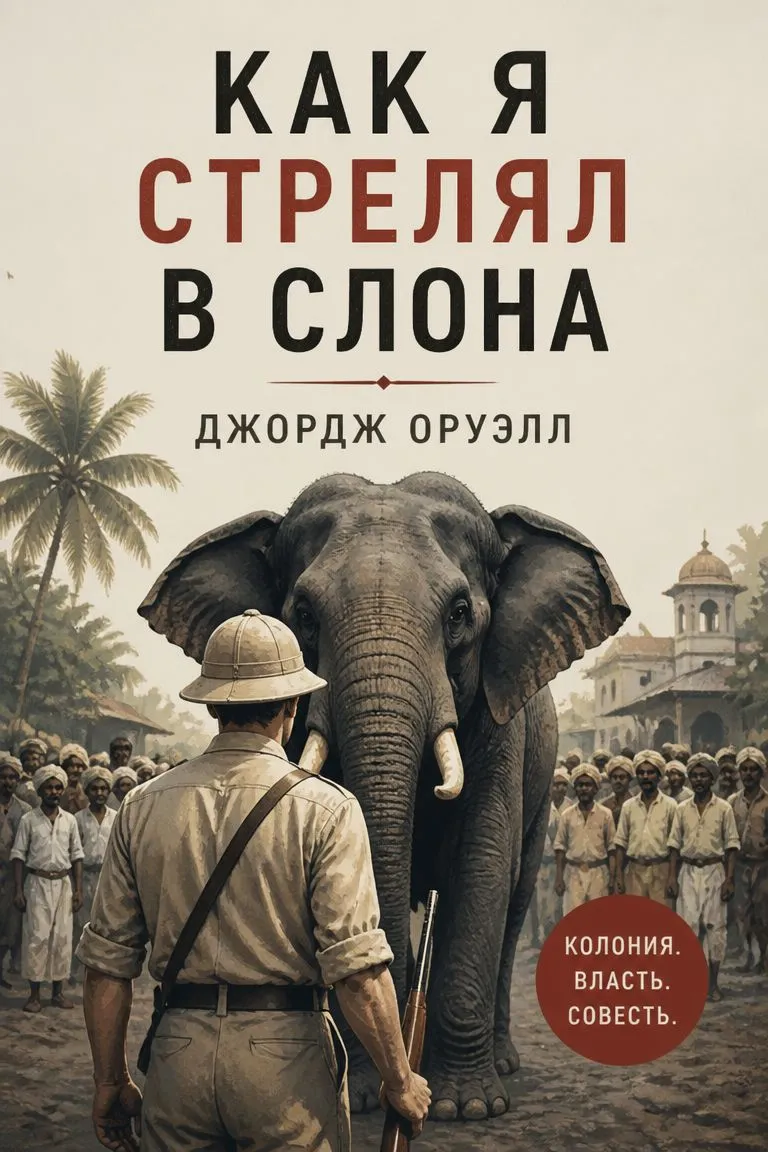Как я стрелял в слона — обложка книги
