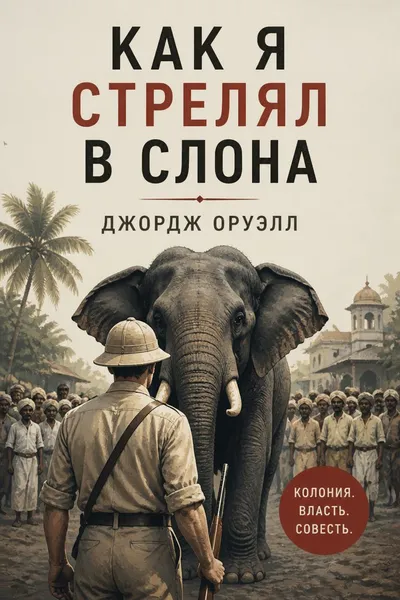Как я стрелял в слона — обложка книги