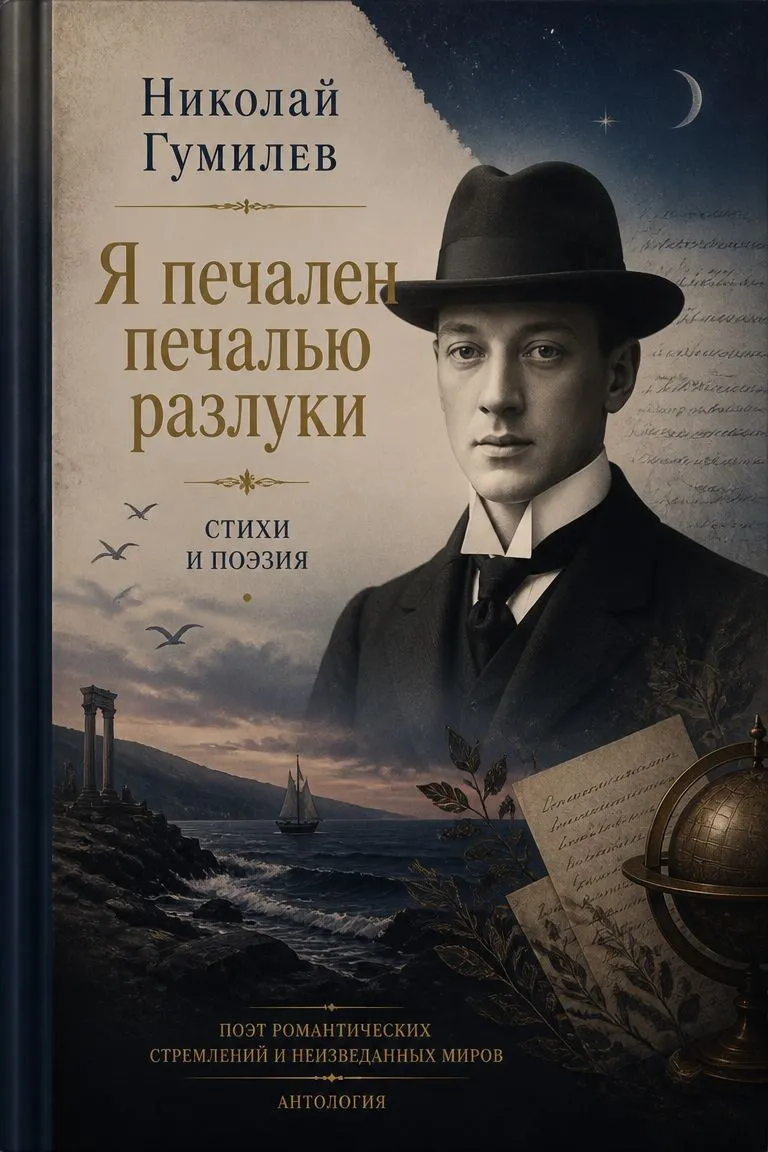 Я печален печалью разлуки — обложка книги