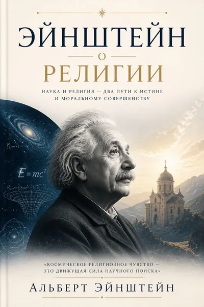 Эйнштейн о религии — обложка книги