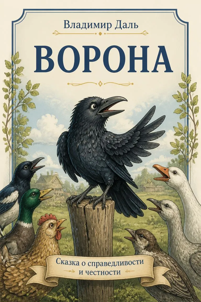 Ворона — обложка книги