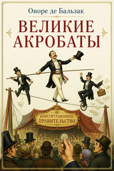 Великие акробаты — обложка книги
