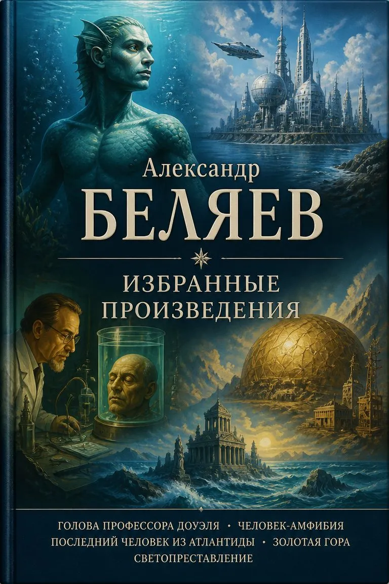 Александр Беляев. Избранные произведения — обложка книги