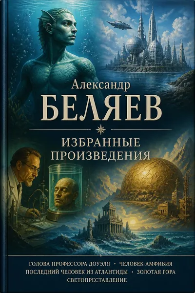 Александр Беляев. Избранные произведения — обложка книги