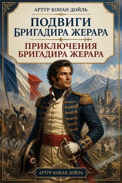 Подвиги бригадира Жерара. Приключения бригадира Жерара — обложка книги