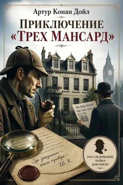 Приключение «Трех Мансард» — обложка книги