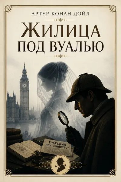 Жилица под вуалью — обложка книги
