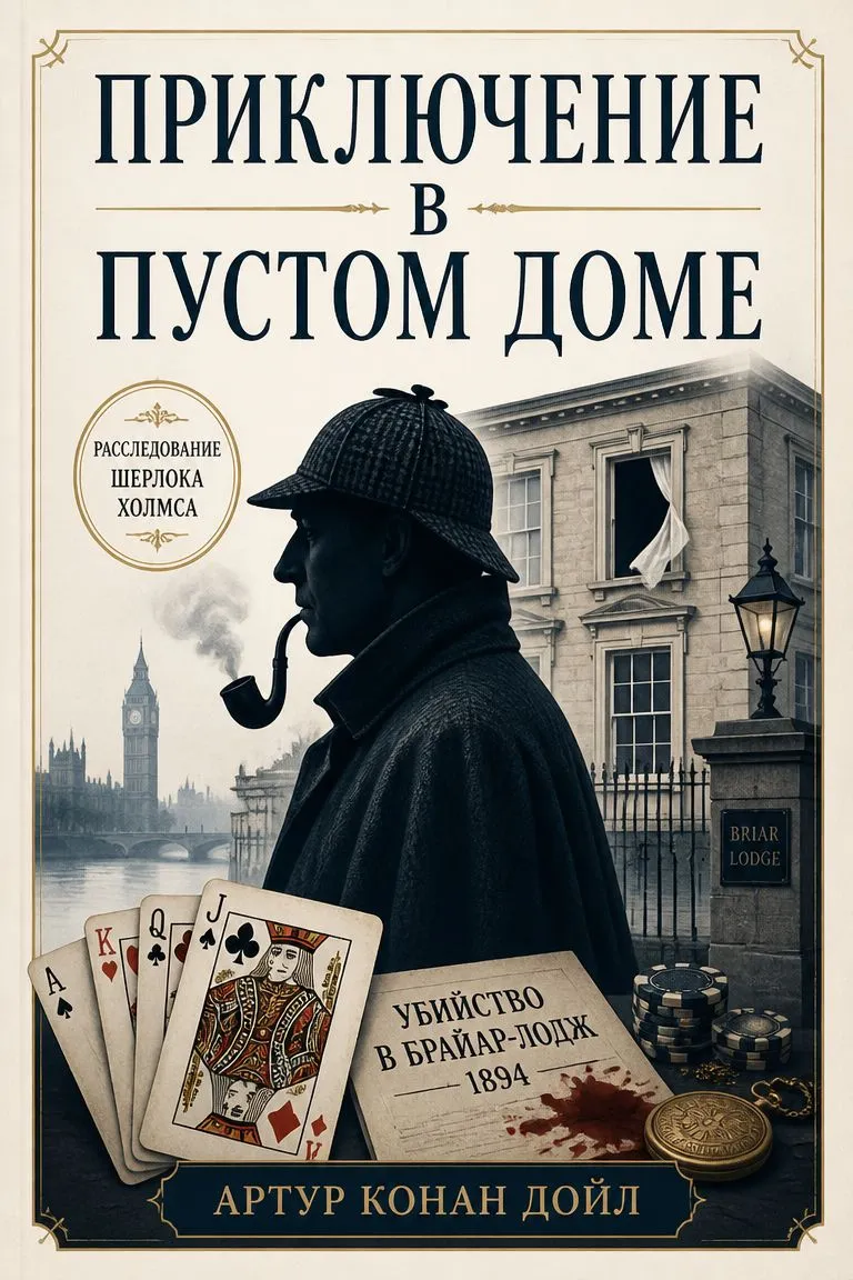 Приключение в пустом доме — обложка книги