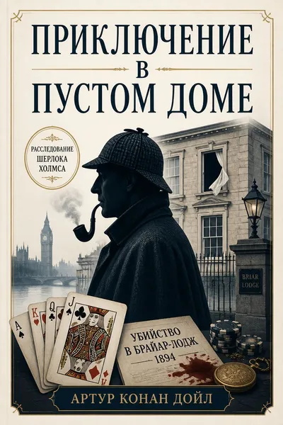 Приключение в пустом доме — обложка книги