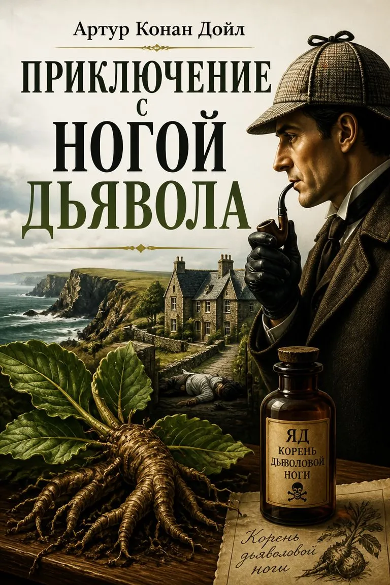 Приключение с ногой дьявола — обложка книги
