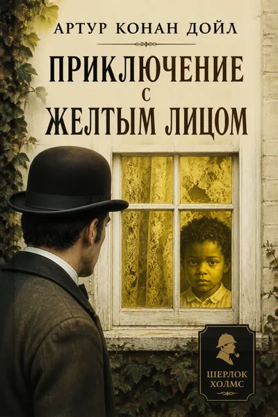 Приключение с желтым лицом — обложка книги