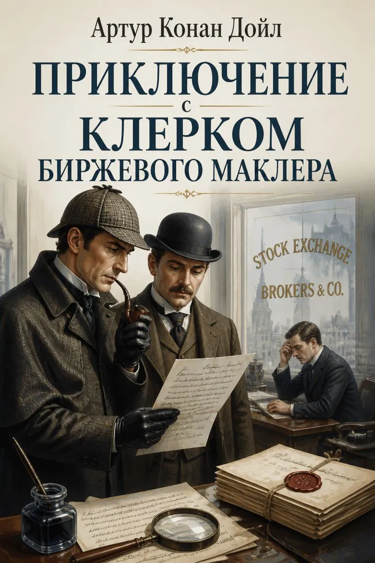 Приключение с клерком биржевого маклера — обложка книги