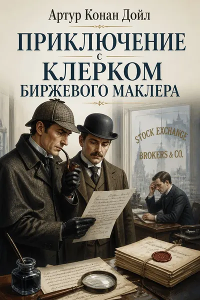 Приключение с клерком биржевого маклера — обложка книги