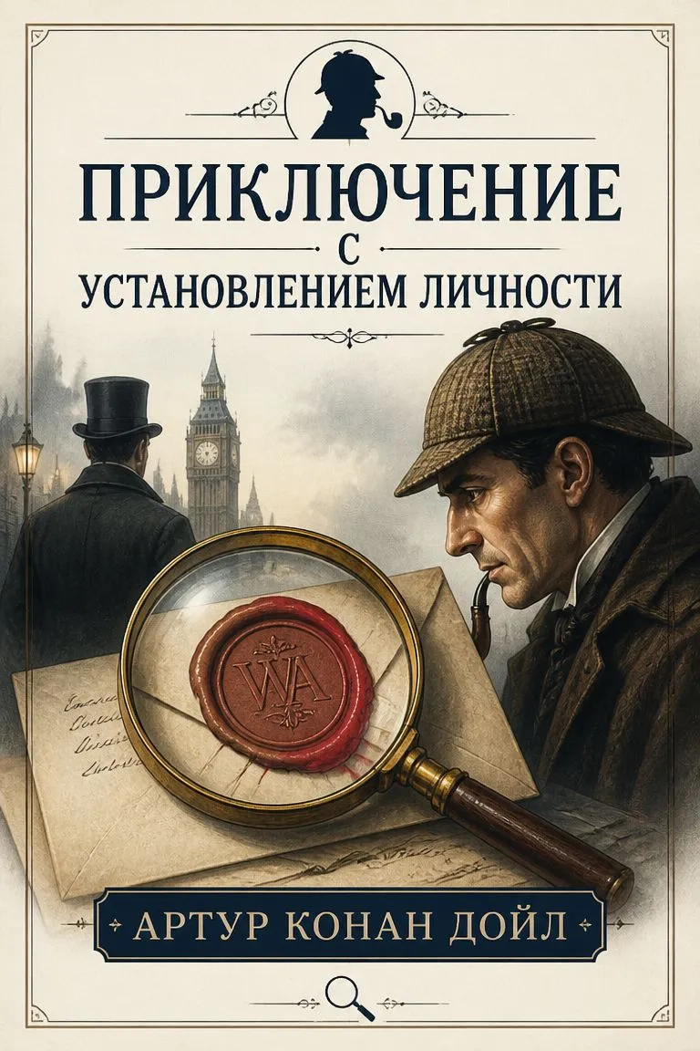 Приключение с установлением личности — обложка книги