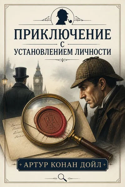 Приключение с установлением личности — обложка книги