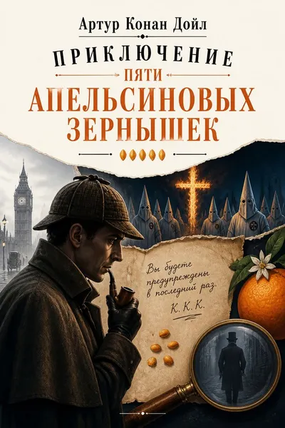 Приключение пяти апельсиновых зернышек — обложка книги