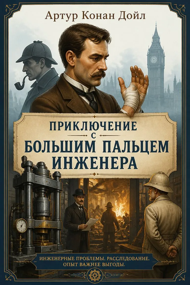 Приключение с большим пальцем инженера — обложка книги
