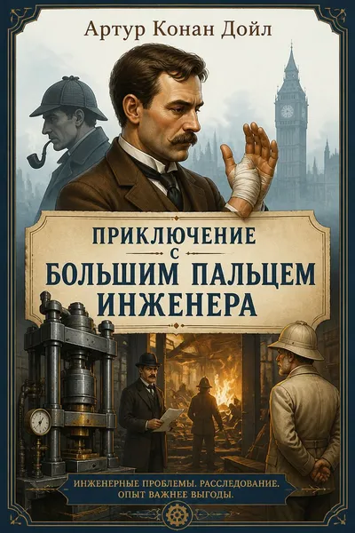 Приключение с большим пальцем инженера — обложка книги