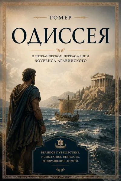 Одиссея. В прозаическом переложении Лоуренса Аравийского — обложка книги