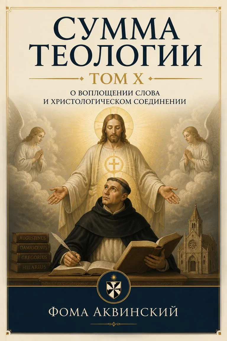 Сумма теологии. Том X — обложка книги