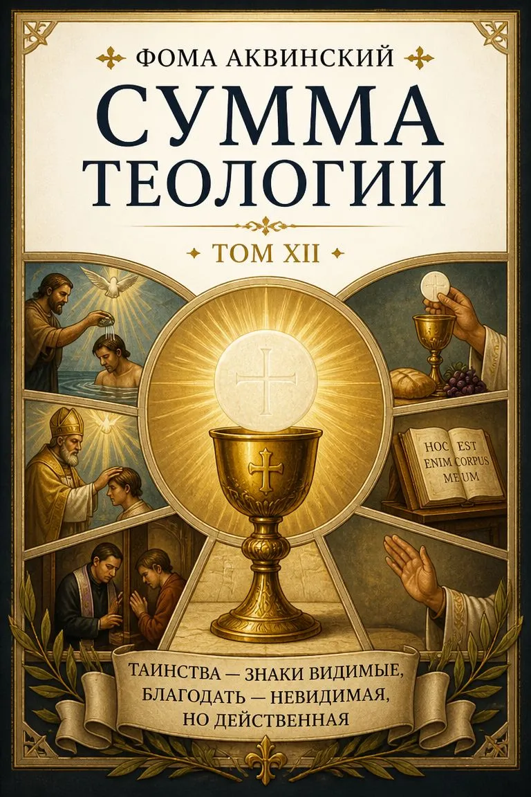 Сумма теологии. Том XII — обложка книги