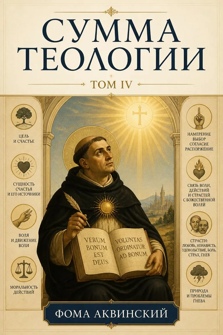 Сумма теологии. Том IV — обложка книги