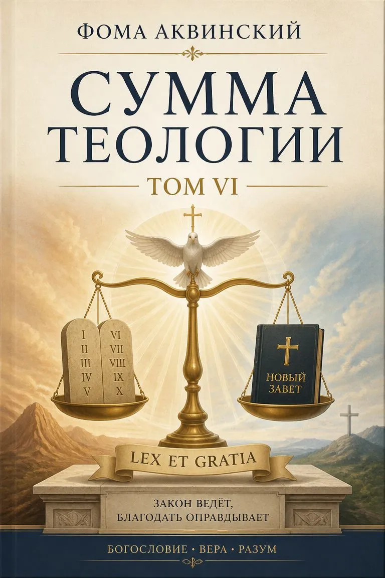 Сумма теологии. Том VI — обложка книги