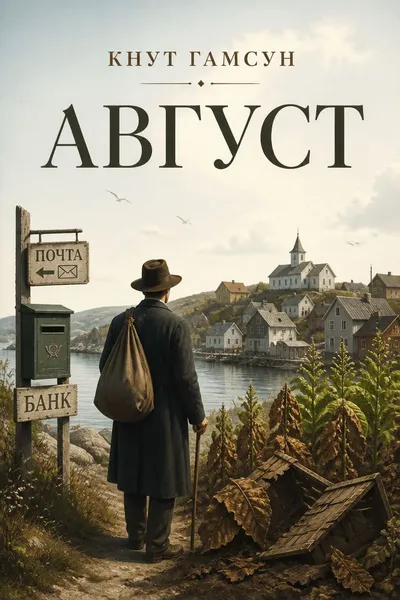 Август — обложка книги