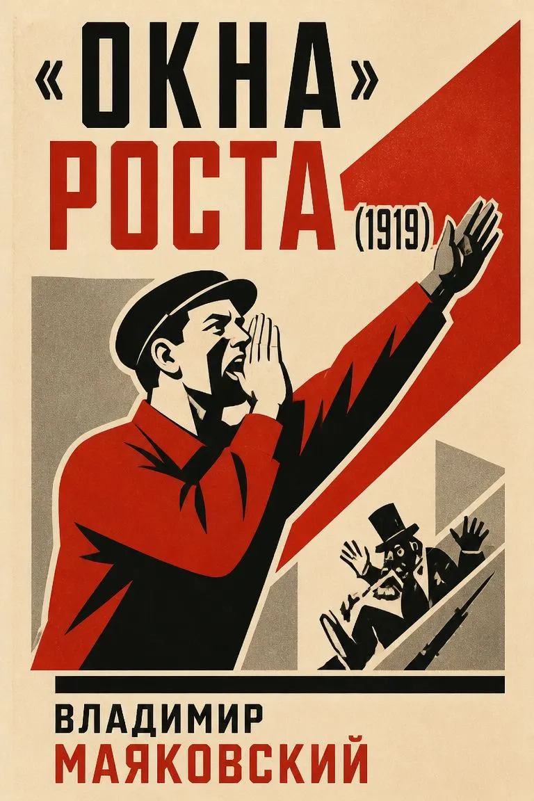 «Окна» РОСТА (1919) — обложка книги