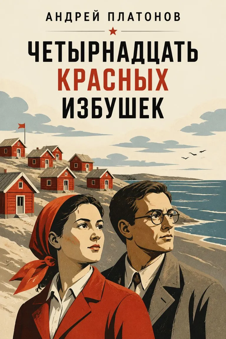 Четырнадцать красных избушек — обложка книги