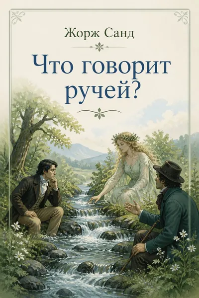 Что говорит ручей? — обложка книги