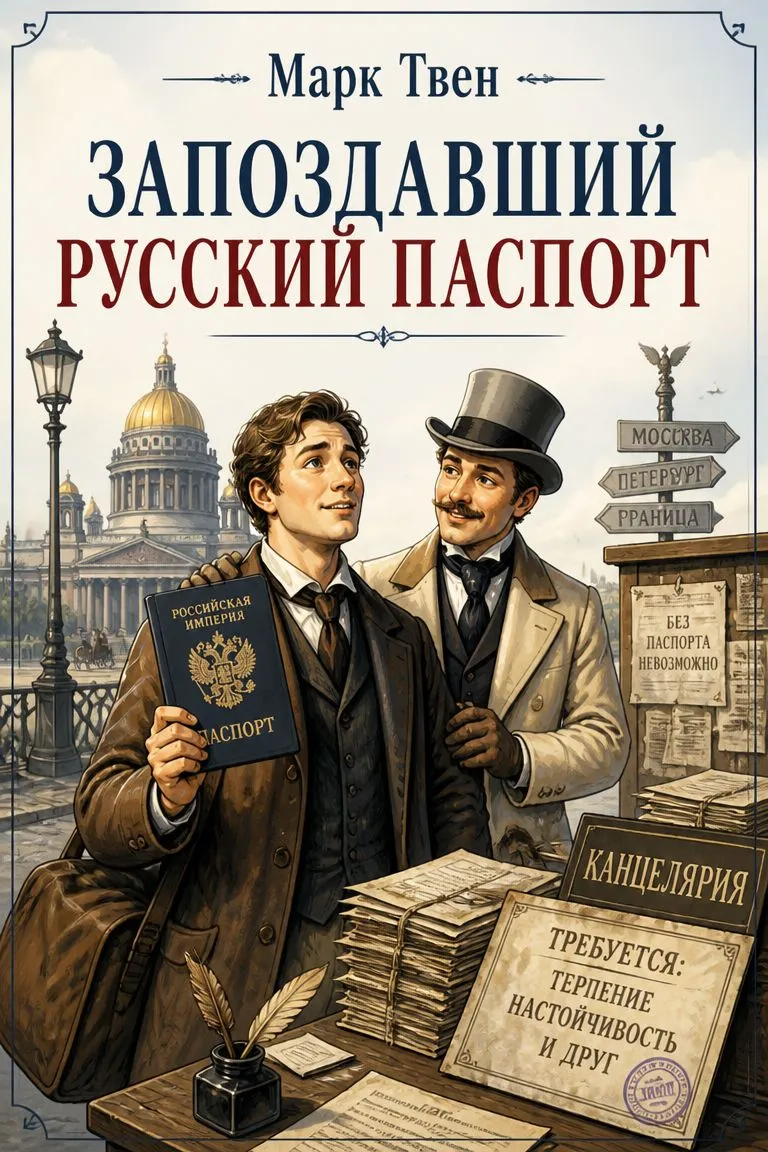 Запоздавший русский паспорт — обложка книги