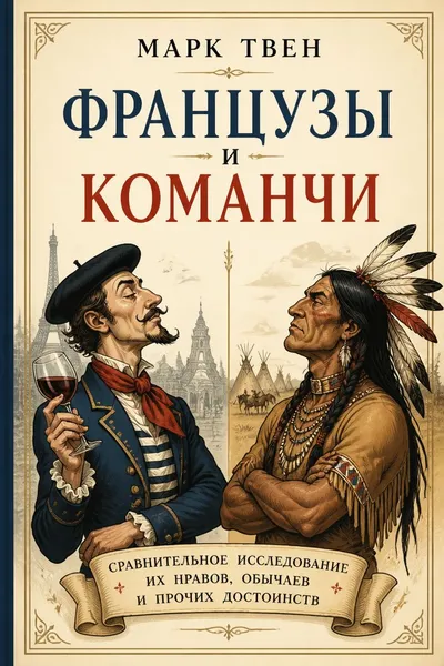 Французы и команчи — обложка книги