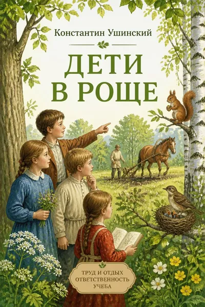 Дети в роще — обложка книги