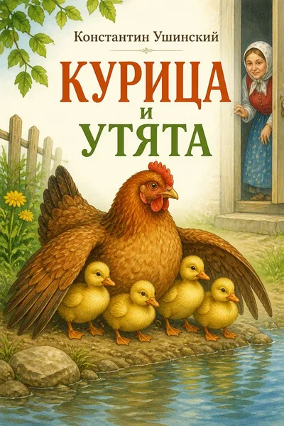 Курица и утята — обложка книги