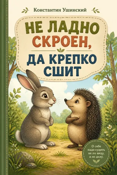 Не ладно скроен, да крепко сшит — обложка книги