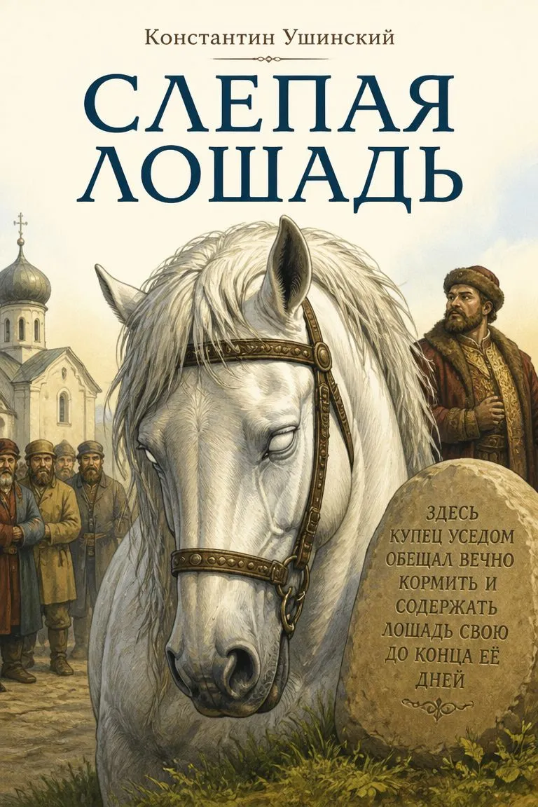 Слепая лошадь — обложка книги
