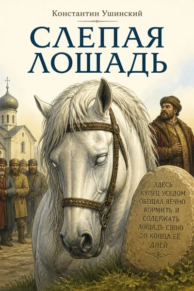 Слепая лошадь — обложка книги
