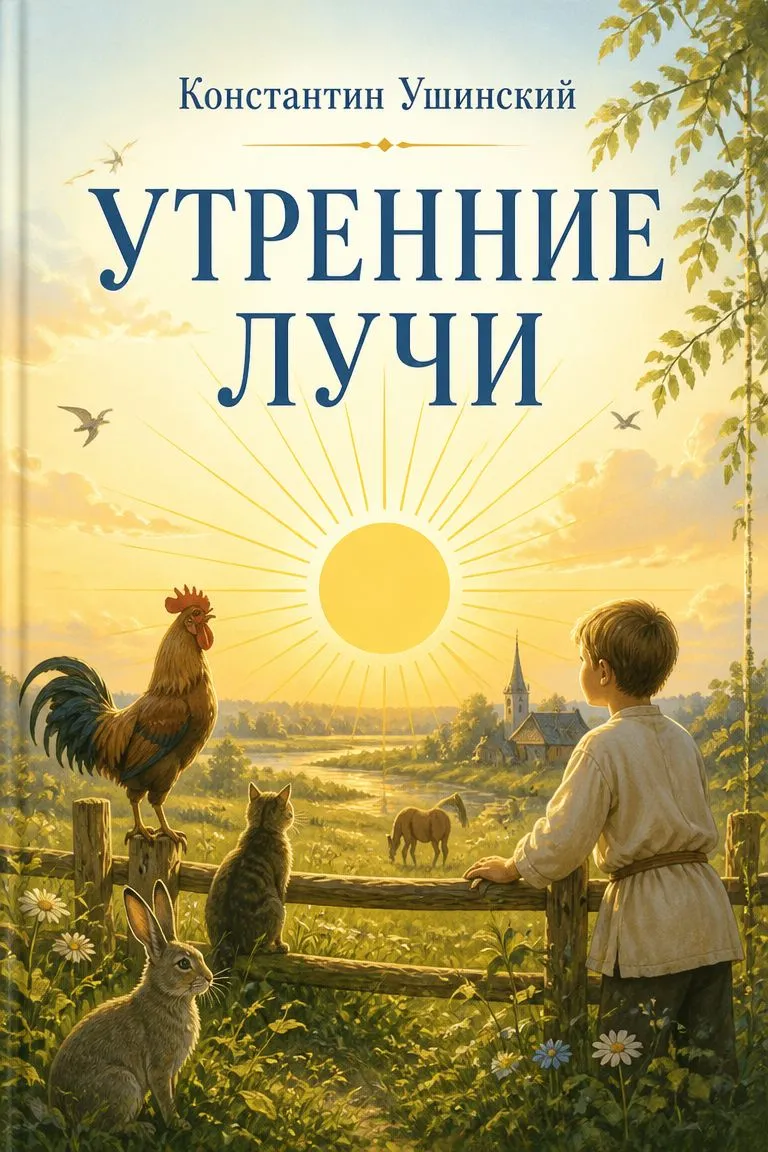 Утренние лучи — обложка книги